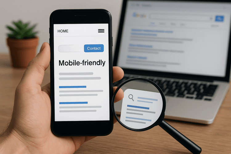 Certifique-se de que seu site seja mobile-friendly e otimizado para motores de busca Certifique-se de que seu site seja mobile-friendly e otimizado para motores de busca