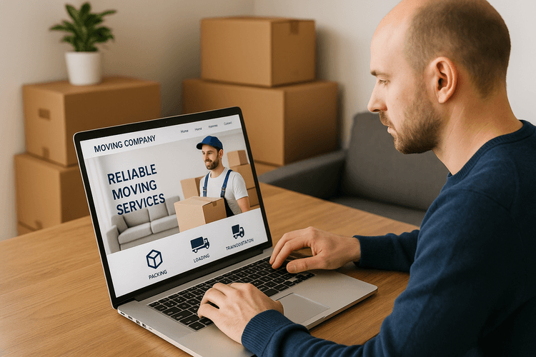 Come creare sito web per traslocatore Come creare sito web per traslocatore