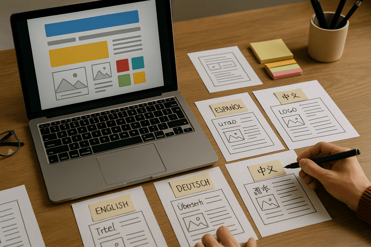 Gestion de la mise en page et du design dans un contexte multilingue Gestion de la mise en page et du design dans un contexte multilingue