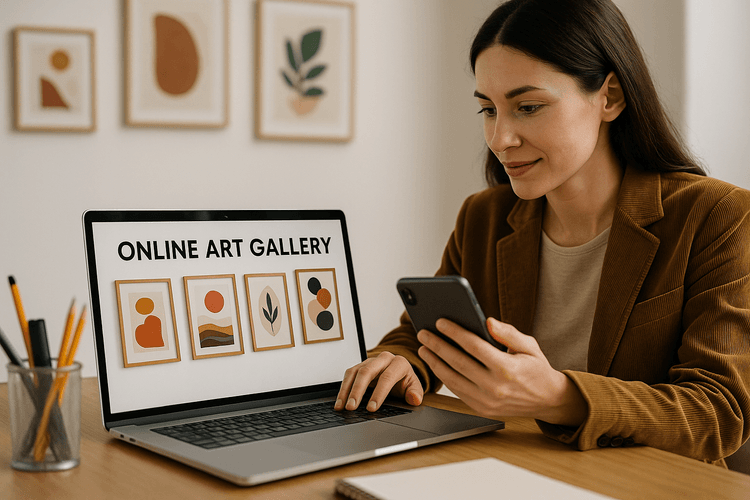Promotion de votre galerie d'art en ligne Promotion de votre galerie d'art en ligne
