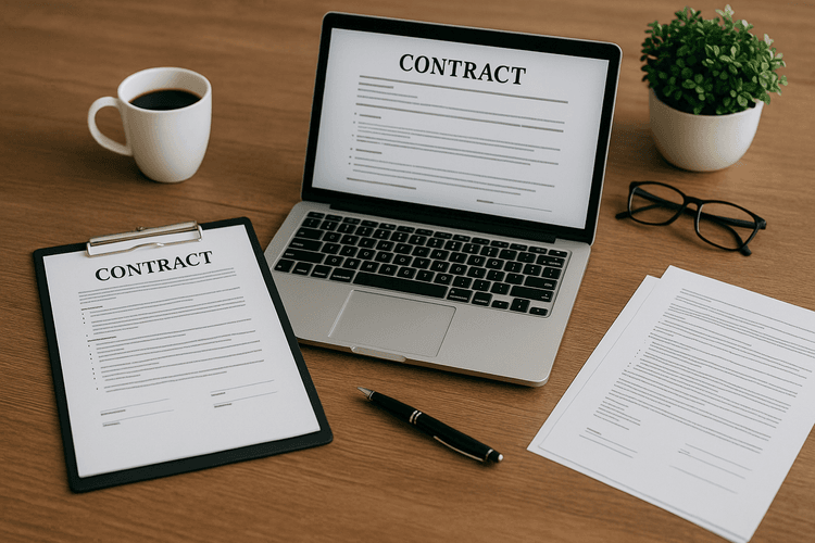 Exemples de modèles de contrats en ligne Exemples de modèles de contrats en ligne