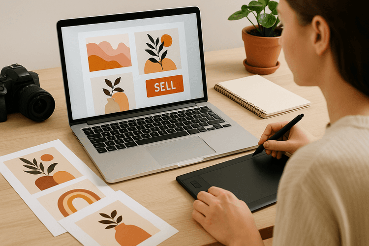 Come vendere grafica online Come vendere grafica online
