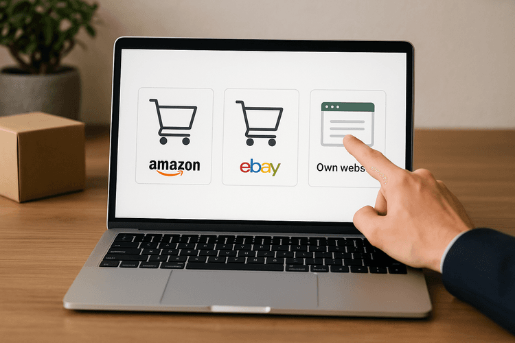 Sélectionne le canal de vente en ligne le plus adapté