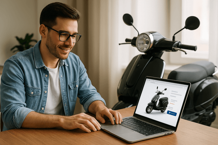 Come vendere scooter online Come vendere scooter online