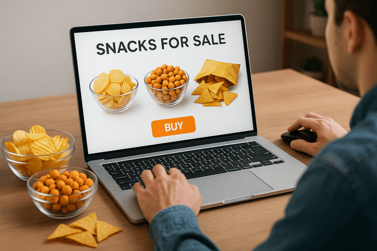 Come vendere snack online Come vendere snack online