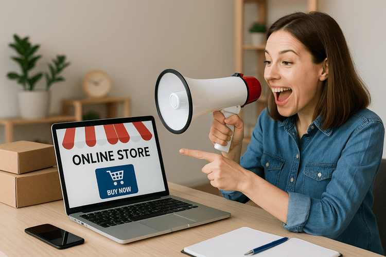 Commencer à promouvoir votre boutique en ligne Commencer à promouvoir votre boutique en ligne