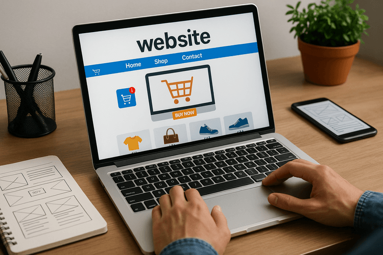 Creazione di un sito web per la vendita online Creazione di un sito web per la vendita online