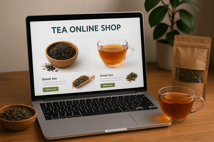 Créer un site web pour la vente en ligne de thé Créer un site web pour la vente en ligne de thé