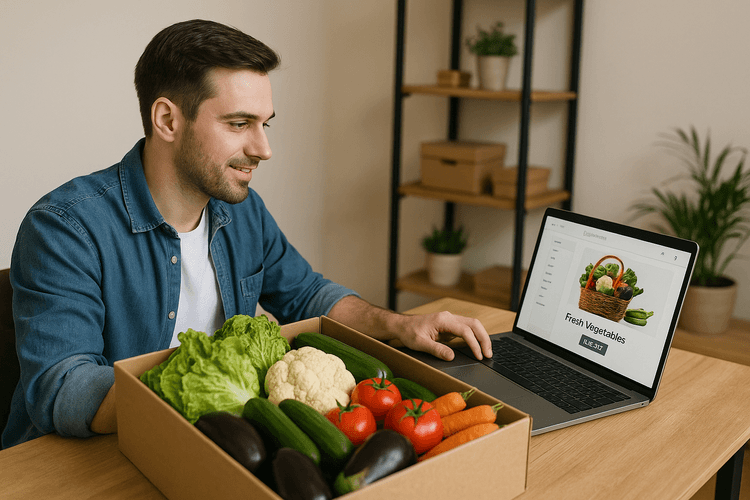 Zusammenfassend lässt sich sagen, dass der Verkauf von Gemüse online dank der E-Commerce-Plattform Framework360 möglich ist. Zusammenfassend lässt sich sagen, dass der Verkauf von Gemüse online dank der E-Commerce-Plattform Framework360 möglich ist.