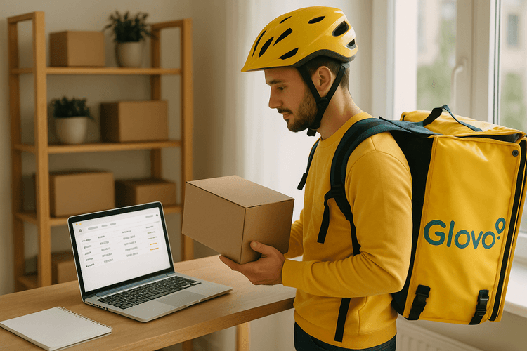 Gestión de pedidos y entregas en Glovo Gestión de pedidos y entregas en Glovo