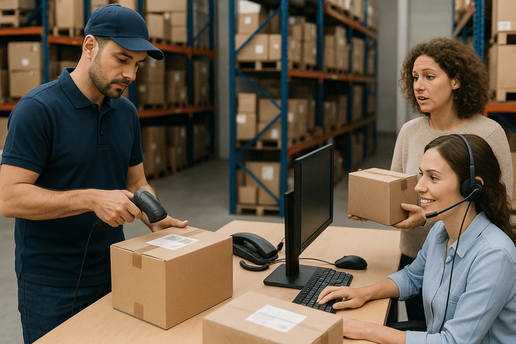 Gestion des commandes et de la logistique : expéditions, retours et service client Gestion des commandes et de la logistique : expéditions, retours et service client