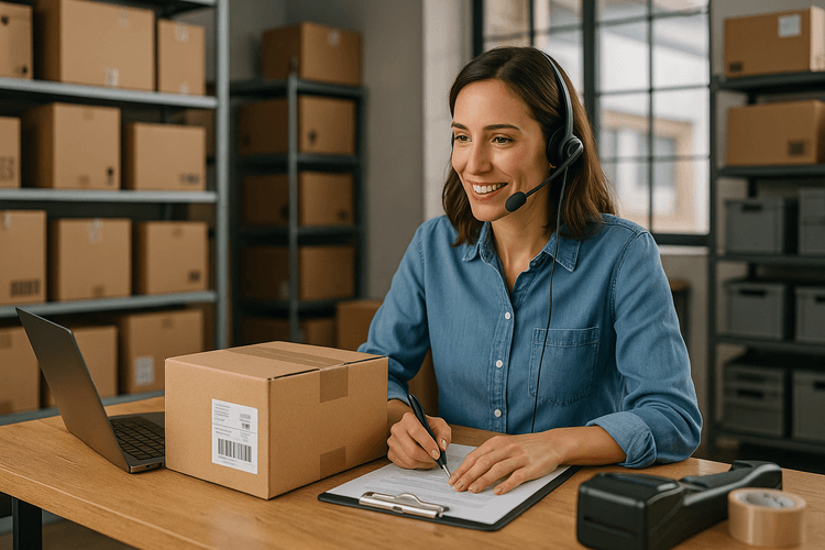 Gestion des commandes, expédition et service client Gestion des commandes, expédition et service client