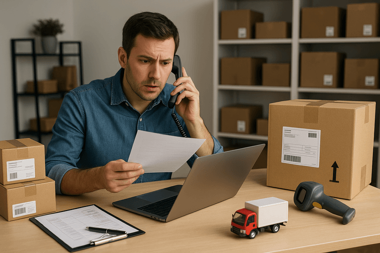 Gestão de pedidos, envios e problemas relacionados à entrega Gestão de pedidos, envios e problemas relacionados à entrega