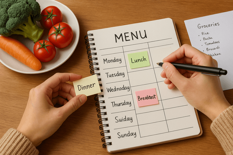 Organisez votre menu