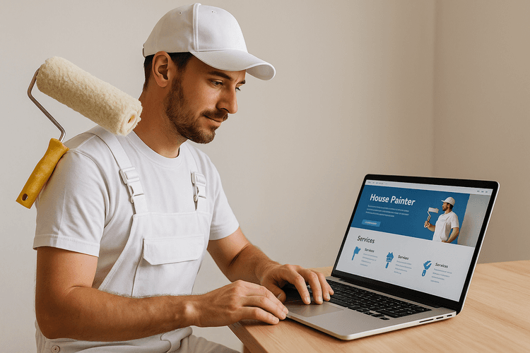 Come creare sito web per imbianchino Come creare sito web per imbianchino