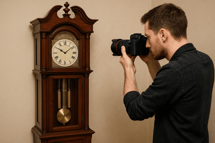Comment photographier les horloges à pendule pour une présentation efficace Comment photographier les horloges à pendule pour une présentation efficace