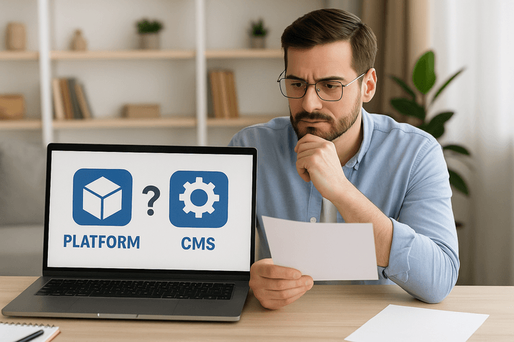A escolha da plataforma e do cms A escolha da plataforma e do cms