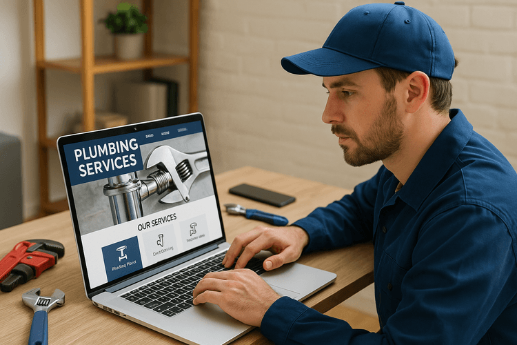 Come creare sito web per idraulico Come creare sito web per idraulico