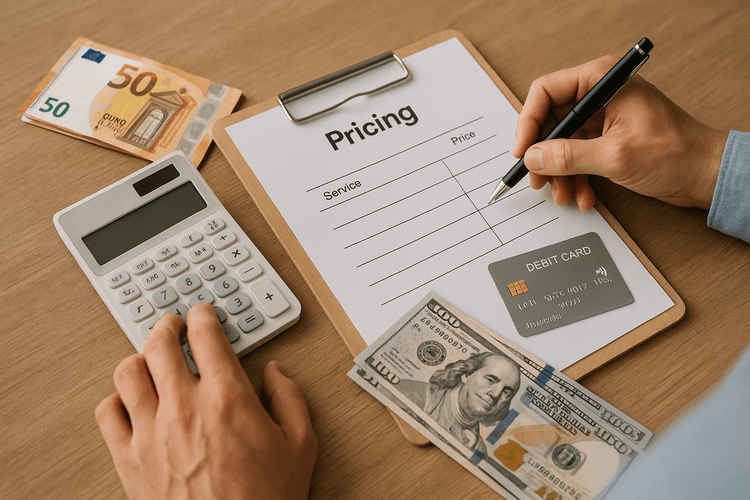 Déterminer les prix et les modalités de paiement Déterminer les prix et les modalités de paiement