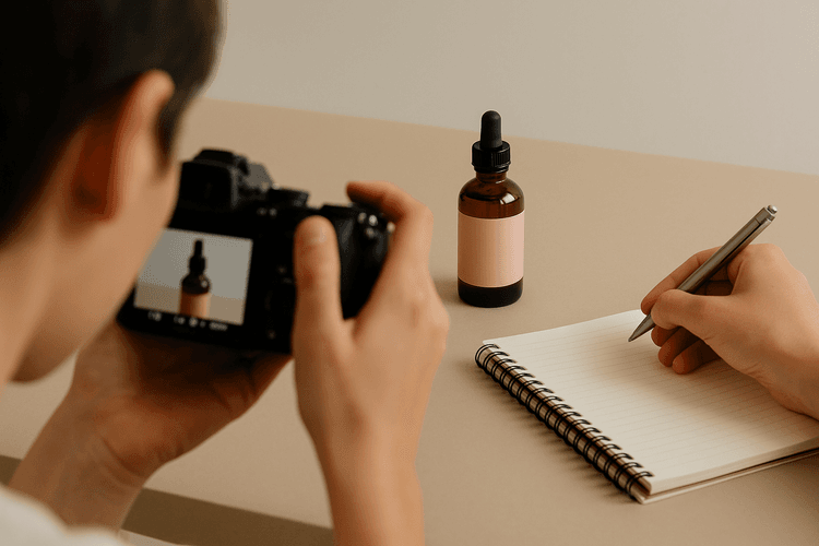 Fotografar e descrever os produtos de maneira eficaz Fotografar e descrever os produtos de maneira eficaz