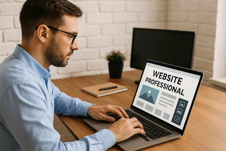 Créez un site web professionnel