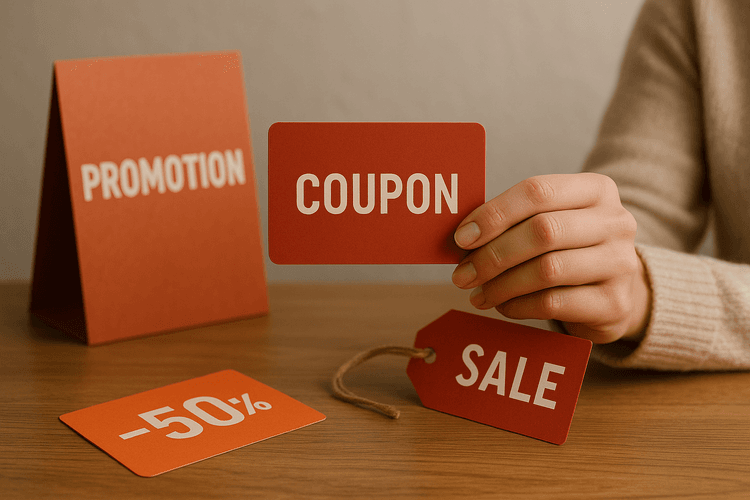 Offrez des promotions et des réductions Offrez des promotions et des réductions