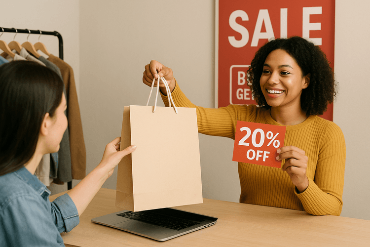 Offrez des promotions et des incitatifs pour les achats Offrez des promotions et des incitatifs pour les achats