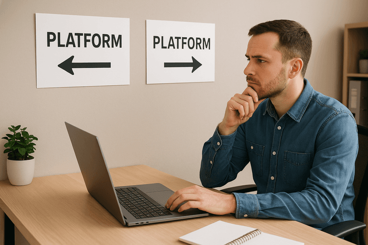Escolha da plataforma certa Escolha da plataforma certa