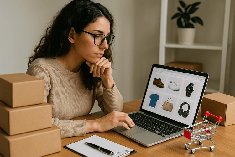 Choisir les bons produits à vendre en ligne