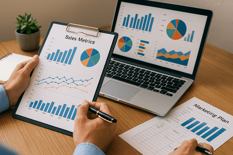 Surveiller les métriques de vente et apporter d'éventuelles modifications au plan marketing Surveiller les métriques de vente et apporter d'éventuelles modifications au plan marketing