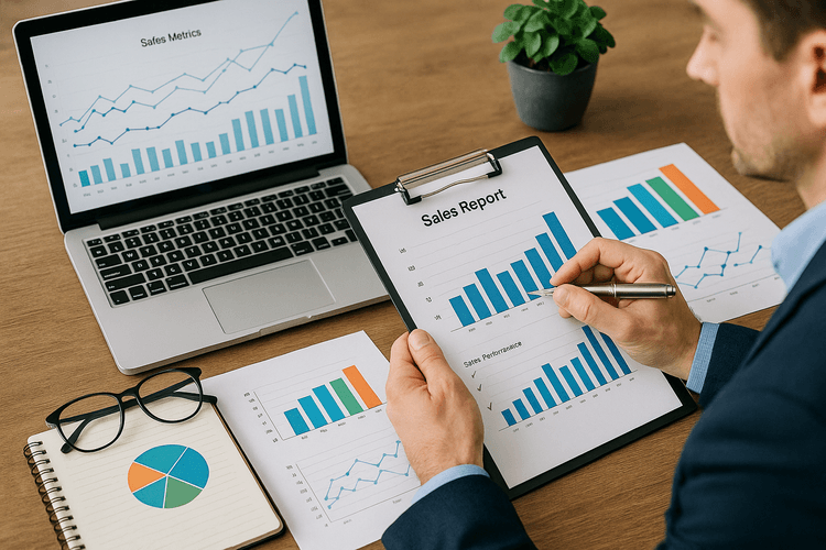 Monitorea tus métricas de ventas y haz mejoras constantes Monitorea tus métricas de ventas y haz mejoras constantes
