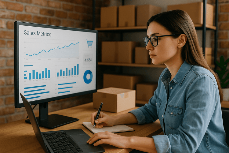 Monitorear constantemente las métricas de ventas y realizar mejoras en tu tienda online. Monitorear constantemente las métricas de ventas y realizar mejoras en tu tienda online.