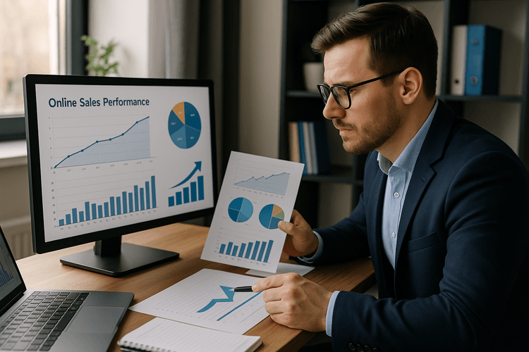 Monitoring performance and continuous improvement of online sales strategy Monitoring performance and continuous improvement of online sales strategy
