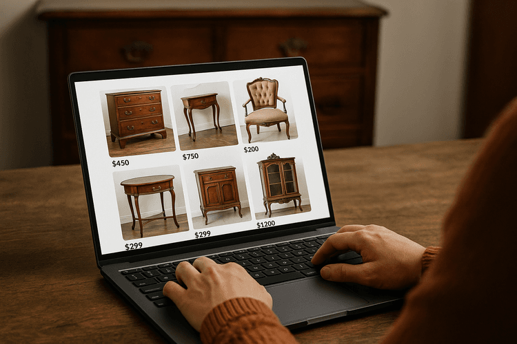 Conclusões e sugestões práticas para a venda de móveis antigos online. Conclusões e sugestões práticas para a venda de móveis antigos online.
