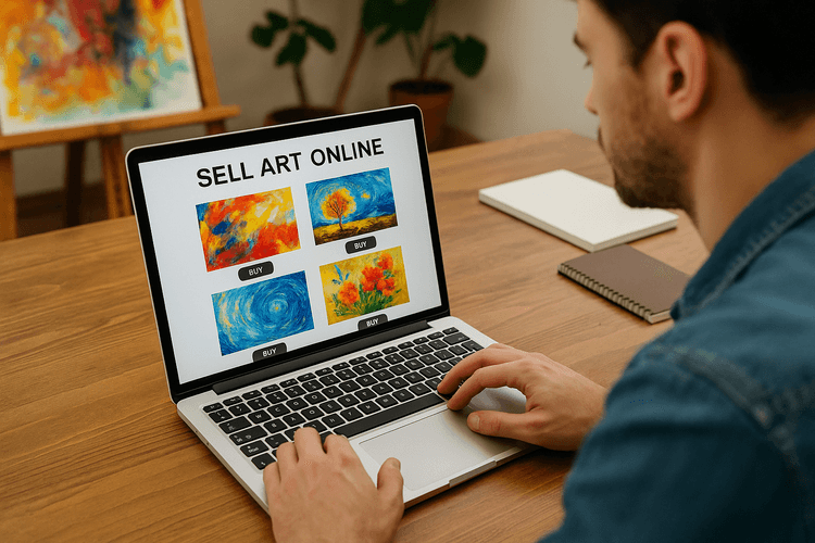 Come vendere arte online Come vendere arte online