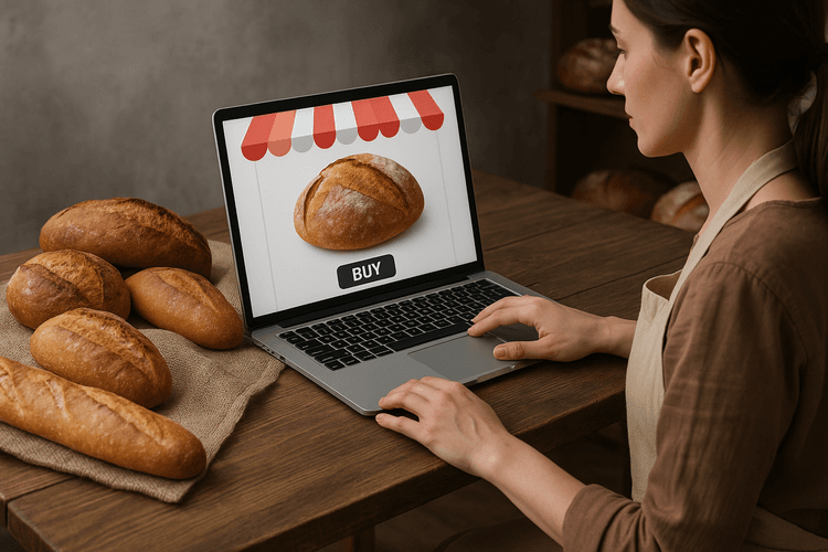 Come vendere pane online Come vendere pane online