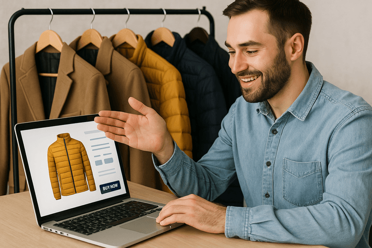 Cómo vender chaquetas en línea Cómo vender chaquetas en línea