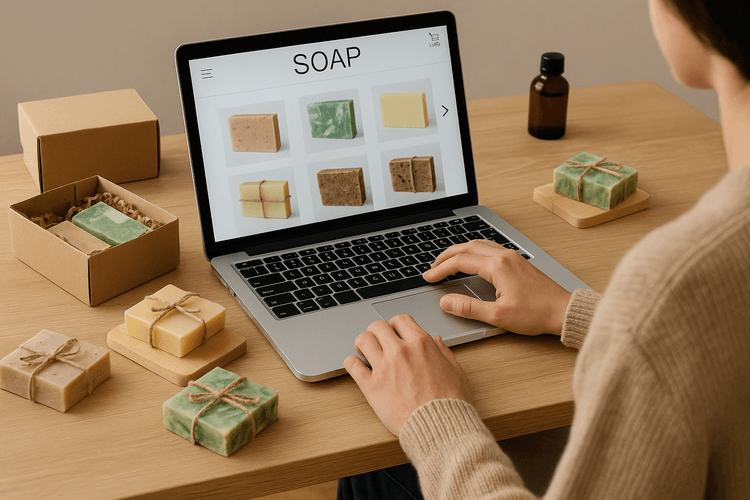 Como vender sabonetes online Como vender sabonetes online