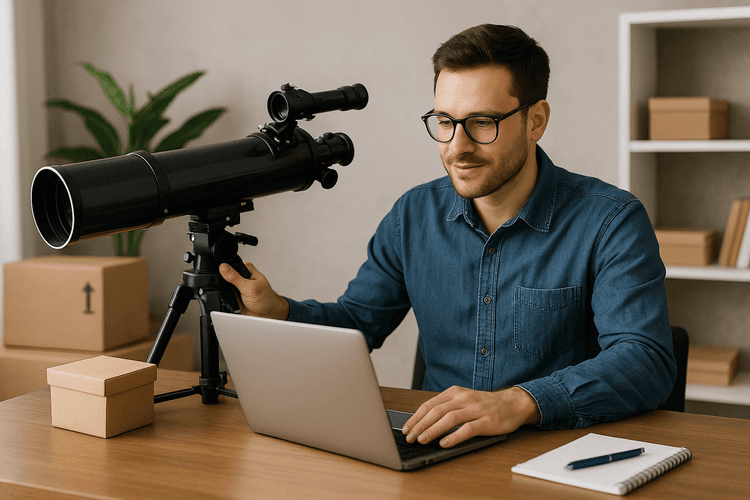Come vendere telescopi online Come vendere telescopi online