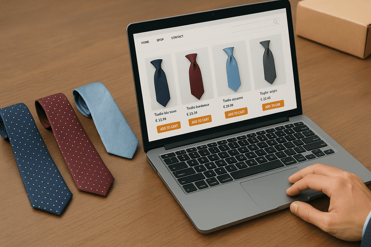 Come vendere cravatte online Come vendere cravatte online