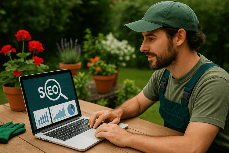 Optimisation seo du site web pour jardinier Optimisation seo du site web pour jardinier