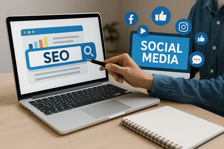 Promouvoir le site web à travers le SEO et les réseaux sociaux Promouvoir le site web à travers le SEO et les réseaux sociaux