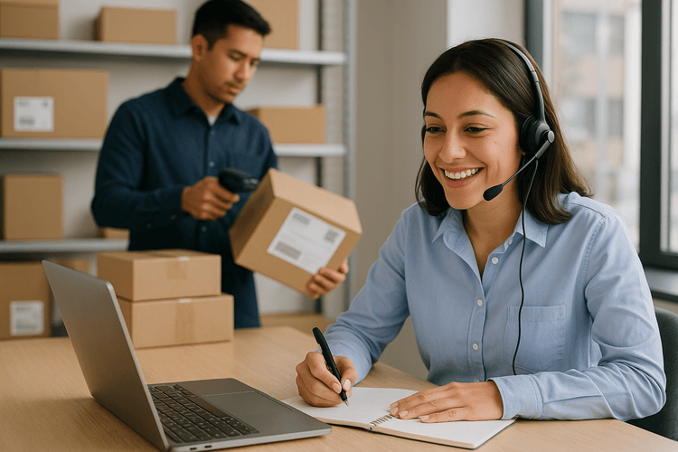 Gestion des expéditions et du service client Gestion des expéditions et du service client