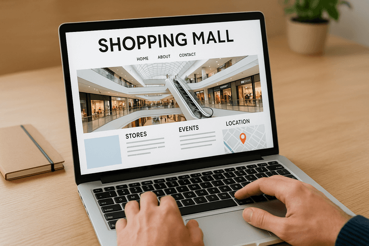 Come creare sito web per centro commerciale Come creare sito web per centro commerciale
