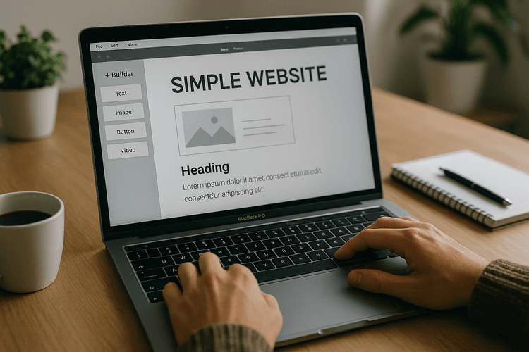 How to create a simple website How to create a simple website