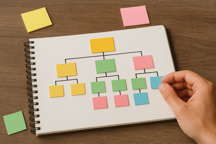 Structure du site et organisation des contenus Structure du site et organisation des contenus