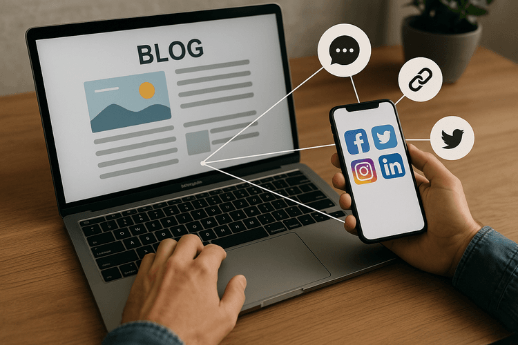 Social Media and Blog Integration Social Media and Blog Integration