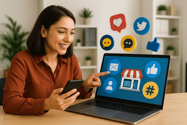 Utilizar as redes sociais para promover o seu negócio Utilizar as redes sociais para promover o seu negócio