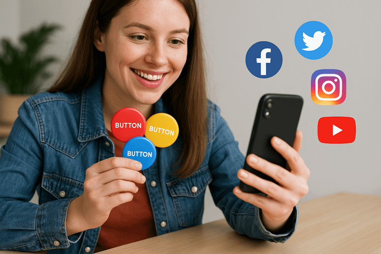 Faites la promotion de vos boutons sur les réseaux sociaux Faites la promotion de vos boutons sur les réseaux sociaux