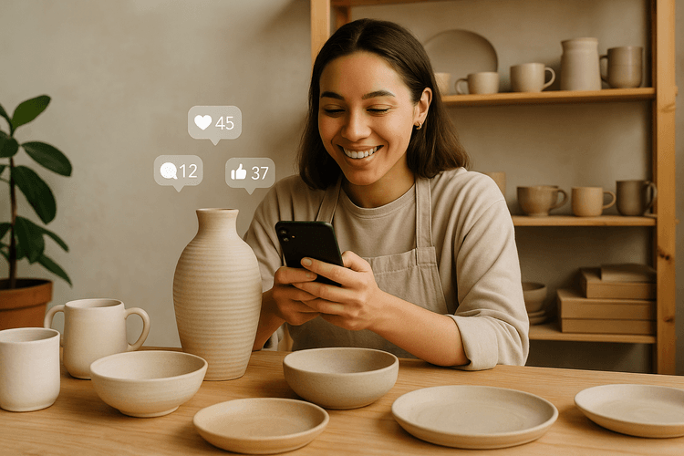Utilisation des réseaux sociaux pour promouvoir les céramiques Utilisation des réseaux sociaux pour promouvoir les céramiques